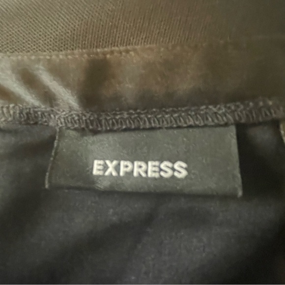 Express Women's 8 Short Black Sequin Skirt Gem Details Y2K Goth Whimsy Goth NWT - Picture 5 of 7